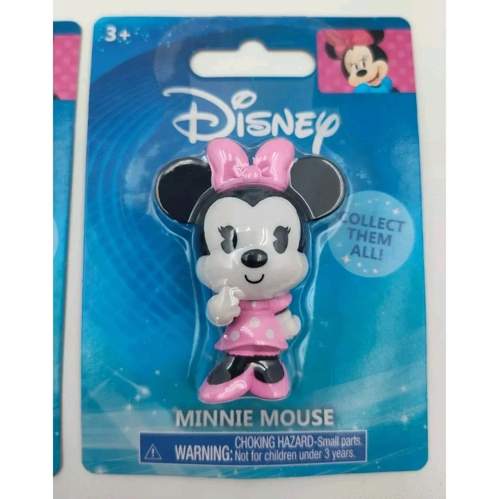 SET-7 +BOX Disney Mickey‎ Mouse Minnie Mouse Toy MiniSEE PIC